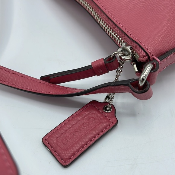 COACH EAST WEST CROSSBODY PURSE WITH BOW - Picture 4 of 11